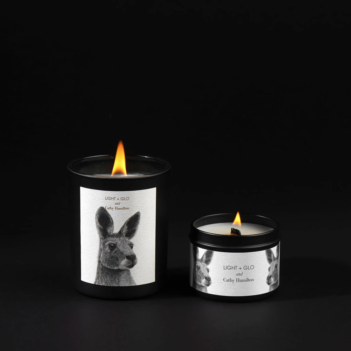 Cathy Hamilton Travel Tin Candle- Kangaroo